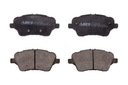 KLOCEK DE FRENADO KIT PARTE DELANTERA FORD B-MAX, 