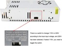 110V-220V AC 36V / 10A BLOQUE DE ALIMENTACIÓN ZASILACZA ADAPTADOR 