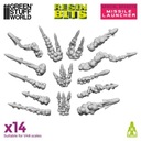 Набор, напечатанный на 3D-принтере, «Эффект ракетницы» 14 шт.