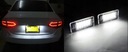 LUCES DIODO LUMINOSO LED RETROILUMINACIÓN TABLAS REJESTRACYJNEJ AUDI A3 8P A4 B6 B7 A6 C6 