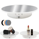 ПОДСТАВКА ДЛЯ ФОТОГРАФИИ НА 360° ПОВОРОТ ФОТО 20 СМ БЕЛАЯ