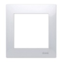 Свяжитесь с Simon 54 Одинарная белая рамка Simon54