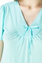 MEWA Krásna dámska nočná košeľa Consuela 48 tyrkysová Pohlavie Výrobok pre ženy