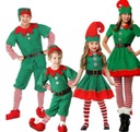 Detský halloweensky kostým Vianočný kostým Elf Ball pre chlapcov a dievčatá Prevažujúcy materiál polyester