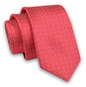 Красно-бежевый галстук в горошек от Angelo di Monti