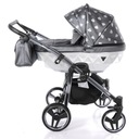 JUNAMA GLOW DUO коляска для близнецов 2в1 серый V2
