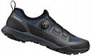 SHIMANO SH-EX700 BUTY ROWEROWE SPD CIEMNONIEBIESKIE POKRĘTŁO BOA ROZ. 46