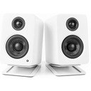 MOZOS MSK5 БЕЛЫЕ НАСТОЛЬНЫЕ ПОДСТАВКИ ДЛЯ КОЛОНОК ПОДСТАВКИ ДЛЯ АУДИО МОНИТОРОВ