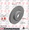 DISCO DE FRENADO ZIMMERMANN 150.2911.32 BMW F30 F31 F32 F33 F34 F36 F80 F82 