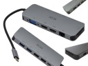 Док-станция для двух мониторов с разветвителем портов HDMI и USB-C 3.0 RJ45