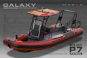 РИБ Алюминий Лодзь GALA GALAXY PILOT P7 АЛЮМИНИЙ для ПОЖАРНЫХ УСЛУГ WOPR