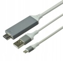 Адаптер-конвертер Lightning-кабель HDMI FHD USB iPhone iPad