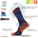 Легкие шерстяные трекинговые носки Comodo TRE17 40% мериносовая шерсть для лета