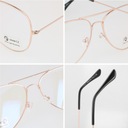 Pánske okuliare s ANTIREFLEKS k počítaču Materiál rámu kov