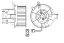 NRF VENTILATEUR MERCEDES C-SERIES 200701-201401 34154photo 15