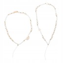 Цепочка для телефона-ракушки бусины 2 шт.