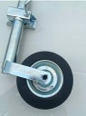 КРІПЛЕННЯ КОЛЕСО FI48 200KG + КРІПЛЕННЯ / ХОМУТ – METAL/GUMA МАНЕВРЕНИЙ 48MM  (17982475868) фото min 5