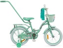 Rower dla dziewczynki Mexller 16 cali Village Rowerek dziecięcy + prowadnik Marka Mexller