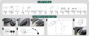 ASMAX F1 MOTORCYCLE KIT SLUCHAWKOWY BLUETOOTH, STEROWANY GLOSEM 1,8 KM  photo 9
