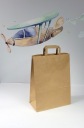 бумажные пакеты для покупок GREY бумажный подарочный пакет 32x16x43cm 50x