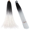 НАРАЩИВАНИЕ ВОЛОС ОМБРЕ С ТОЛСТЫМИ КОСАМИ