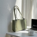Women's Casual Tote Fashion Solid Leather Large