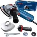 СЕТЕВАЯ УГЛОВАЯ ШЛИФРОВОЧНАЯ МАШИНА BOSCH 1200Вт 230В GWS 12-125 S PROFESSIONAL