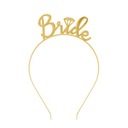 Повязка на голову GOLD BRIDE HORNY PARTY