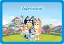 Приглашения на детский день рождения Bluey
