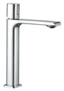 LOFT высокий смеситель для умывальника CUBIC модерн KVADRATO - длинный излив