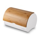 ХЛЕБНАЯ КОРОБКА СОВРЕМЕННАЯ VOLANO, БЕЛАЯ МАТОВАЯ, ЦЕЛЬНЫЙ КОНТЕЙНЕР ДЛЯ ХЛЕБА