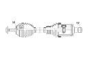 НАПІВВІСЬ ПРИВІДНА BMW 3 320D/328I/335I/340I 11- /L/PR  (15010244397) фото min 12