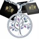 На День матери - Серебряное ожерелье с подвеской 925 пробы, свадебный подарок, серебро