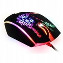 Mysz USB A4Tech Bloody Blazing A60 czarna RGB Kolor czarny