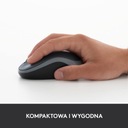 Logitech M185 Mysz bezprzewodowa, 2,4 GHz, EAN (GTIN) 0000657847911