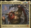 MTG Borborygmos a Fblthp, FÓLIA (MAMA) - EX stav Typ slobodných