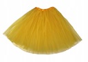 SPÓDNICZKA TIULOWA SPÓDNICA KOLORY 50cm ŻÓŁTA
