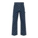 Pánske nohavice Vans Drill Chore Carp checkerboard denim/indigo 30