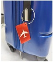 Адресная идентификационная бирка для чемодана самолета, багажная бирка для путешествий