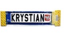 PROPORCZYK PLACA IMIENNA KRYSTIAN TIR BUS 