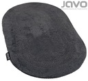 JAVO Коврик для ванной 50x80 ОВАЛ антрацит