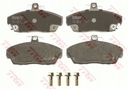 PADS HAM./PRZ/ HONDA CONCERTO -93 /LUC 