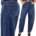 Шорты M.SARA WIDE-LEGTH JEANSE SHORTS - темно-синий Большие размеры 38/M