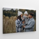 Фотокартина на холсте Ваше фото 30х20 см.