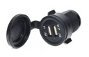 USB-разъем прикуривателя x2