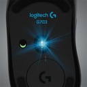 Myszka bezprzewodowa Logitech G703 Lightspeed Interfejs USB USB (Radio 2.4 GHz)