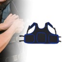 CHILD KIDS МОТОЦИКЛ CHEST PROTECTOR VEST LIGHTWEIGHT ACCESSORY BLUE EDGE  фото 10