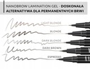 Pero na Obočie Nanobrow Espresso - ultratenké pero na obočie, microblading Druh značka na obočie