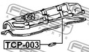 TCP-003 ANILLO COMPACTADOR BUJÍAS DO TOYOTA CAMRY 3.5 