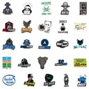 NAKLEJKI HAKER PROGRAMISTA WODOODPORNE ZESTAW MIX WLEPY NA LAPTOPA 50 szt